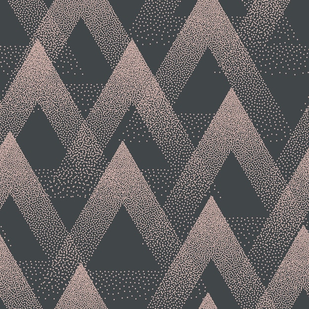 Triángulos Punteados Patrones Sin Fisuras Colores Retro Fondo Abstracto