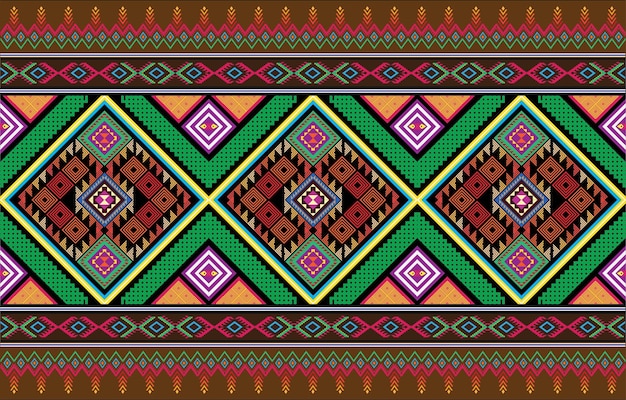 tribal pastel multicolor pastel Navajo vector patrón azteca arte geométrico abstracto impresión