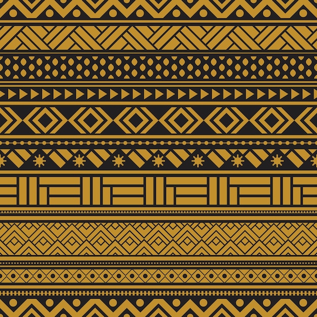 Tribal de patrones sin fisuras geométrica perfecta
