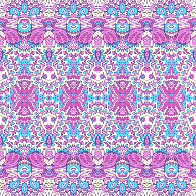 Tribal vintage abstracto geométrico étnico de patrones sin fisuras ornamentales