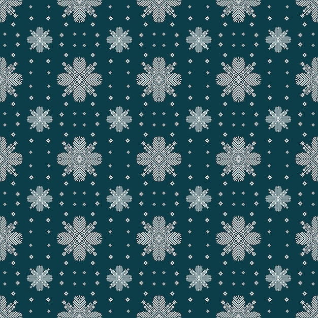 tribu copo de nieve diseño de patrones sin fisuras de fondo, batik, tela, ropa y envoltura.