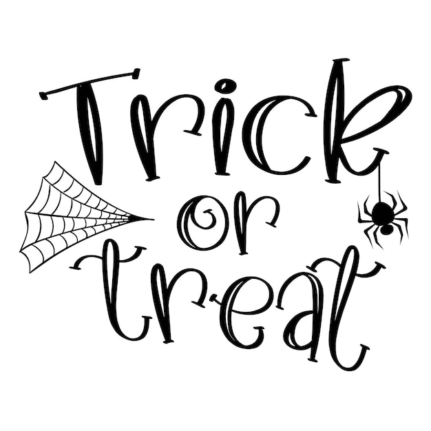 Trick or Treat Cita de Halloween y diseños con temas de brujas Citas de Halloween espeluznantes y brujas