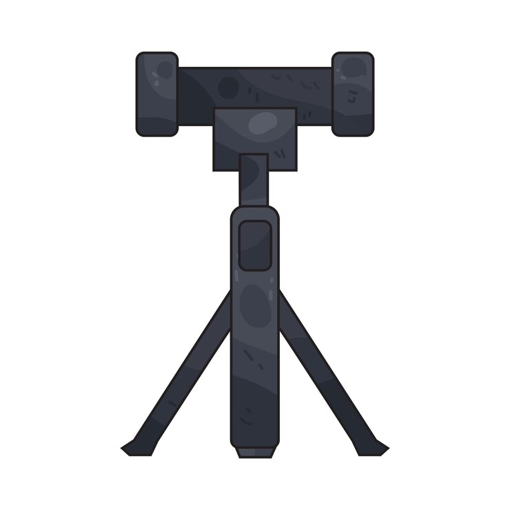 Vector el trípode