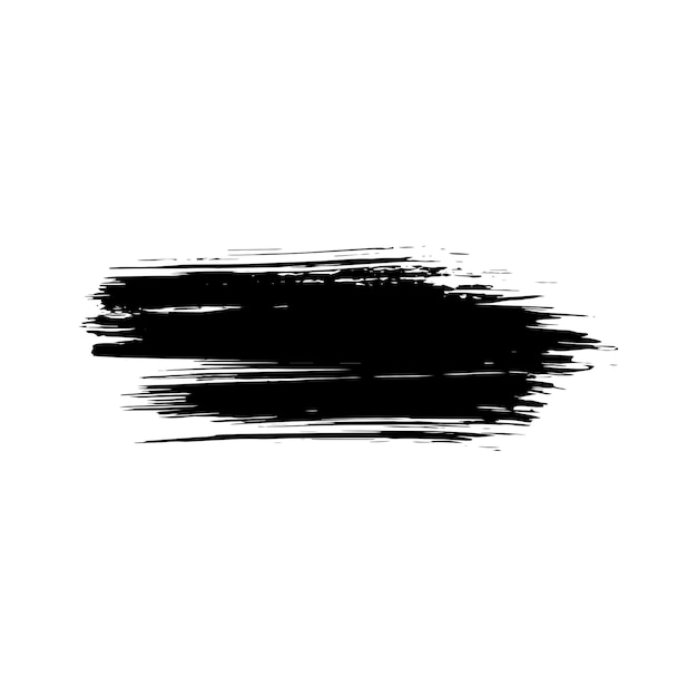 Trucado de pincel negro