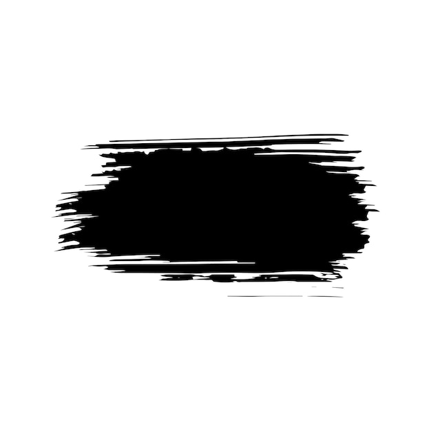 Trucado de pincel negro