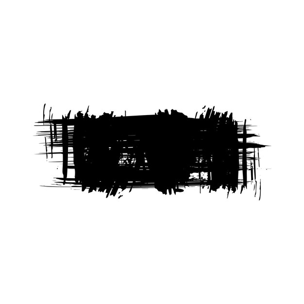 Trucado de pincel negro