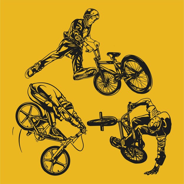 Truco de estilo libre de BMX