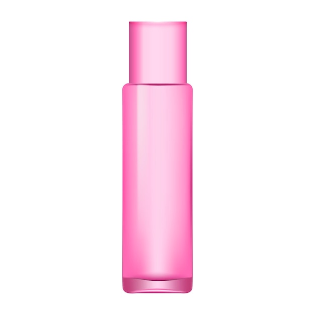 Tubo en blanco cosmético en crema sobre fondo blanco