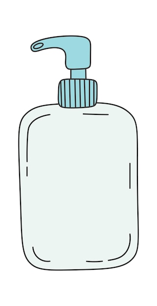 Tubo de dibujos animados Belleza Cosméticos icono Vector ilustración