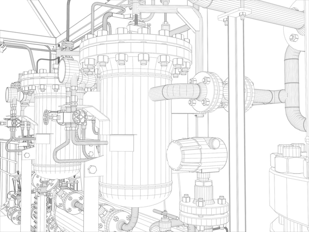 Tubos y válvulas para equipos industriales