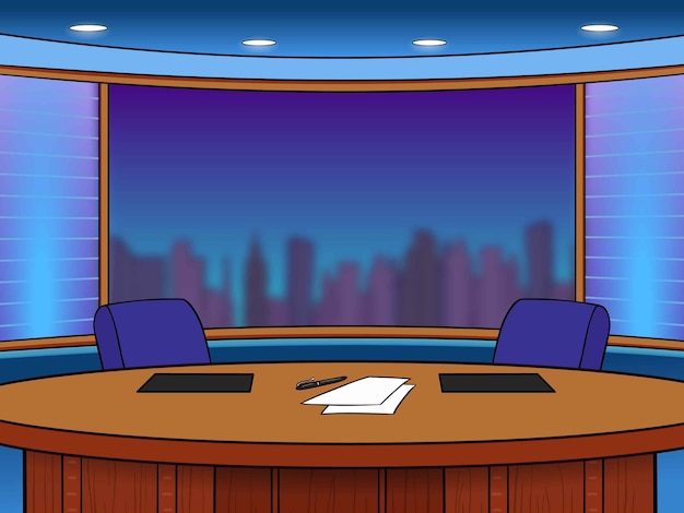 TV News Desk