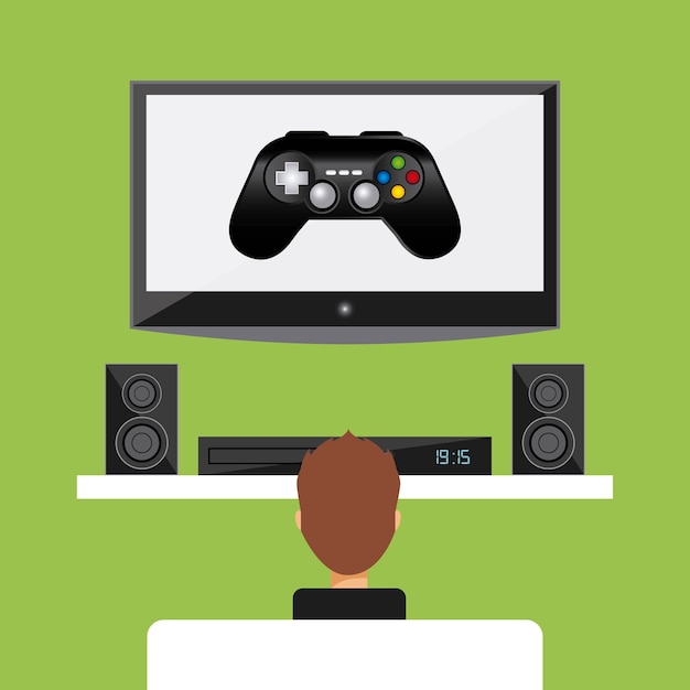 tv speaker boy y control icon