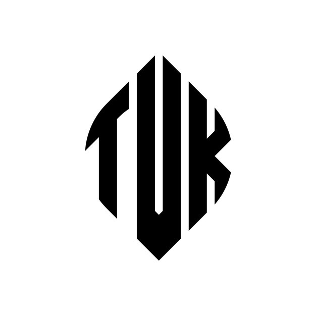 TVK diseño de logotipo de letras circulares con forma de círculo y elipse TVK letras elípticas con estilo tipográfico Las tres iniciales forman un logotipo de círculo TVK círculo emblema monograma abstracto letra marca vector