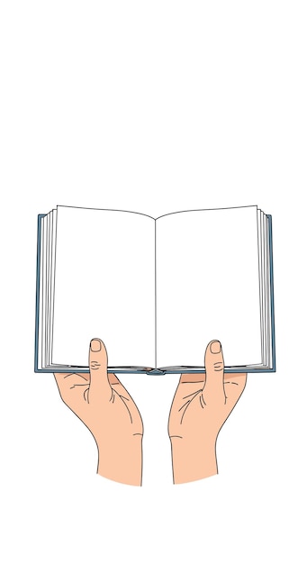Two hands holding a transparent rectangular object with a textured surface representing a digital display
