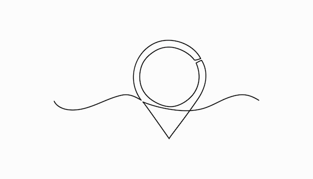 ubicación dibujo continuo en línea