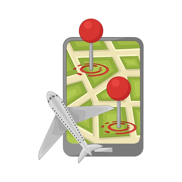ubicación del pin