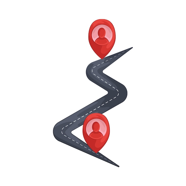 ubicación del pin