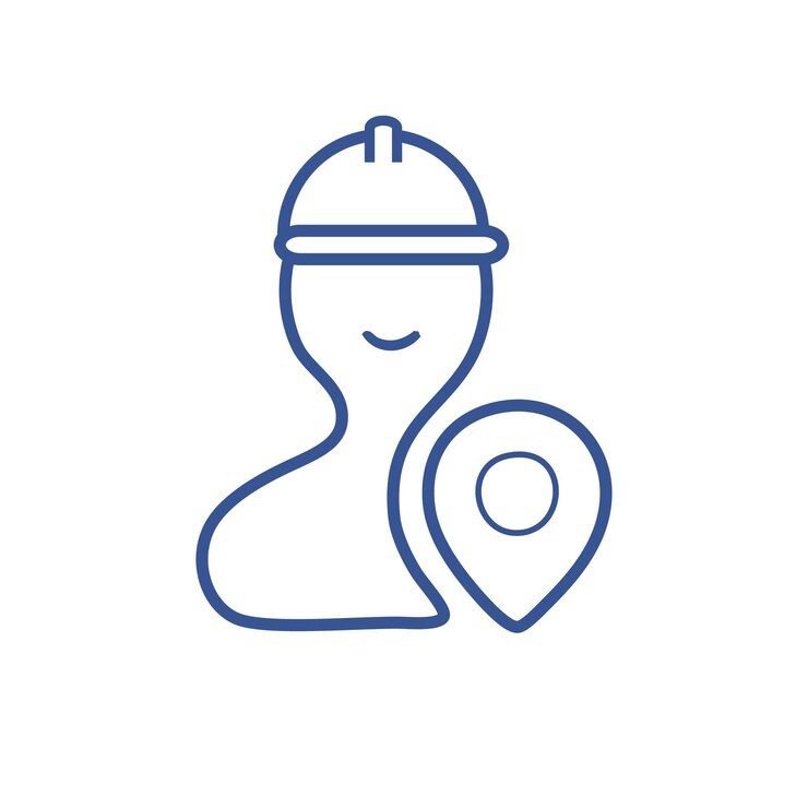 Ubicación Seguridad Icon de visita al sitio