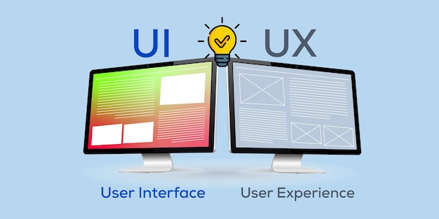 Ui contra el fondo ux