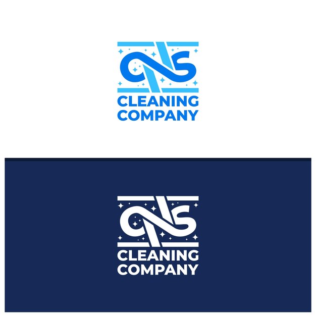 La última plantilla de vector de logotipo cns conceptos creativos de diseño de logotipo cns