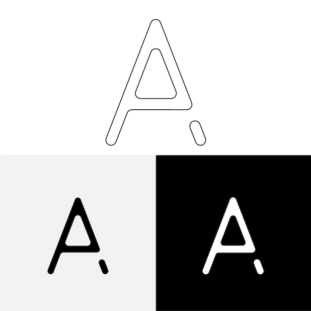 Un último diseño de logotipo creativo Logotipo creativo de vector premium Logotipo de ilustración vectorial Logotipo de letra