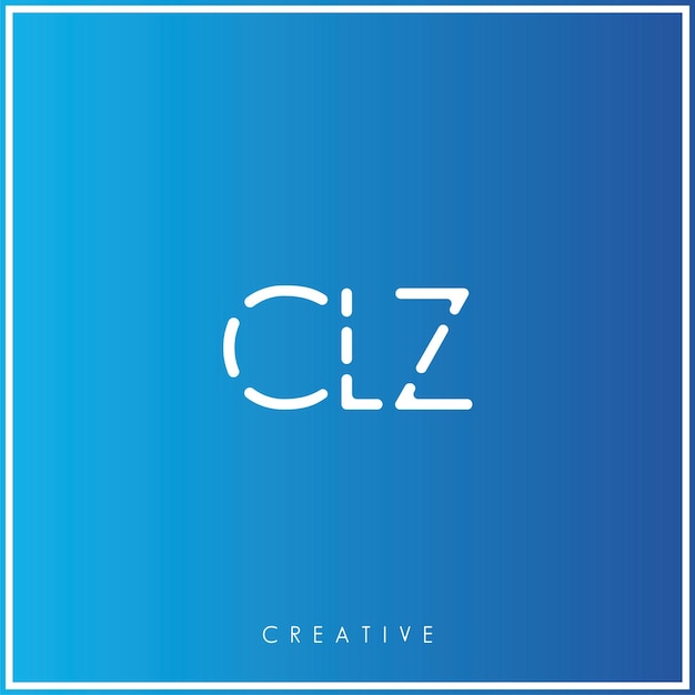 El último diseño de logotipo Vector Creativo Ilustración Vector Minimal Monograma de logotipo CL
