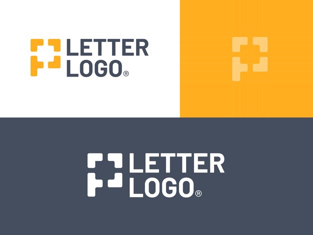 El último logotipo de mordent p