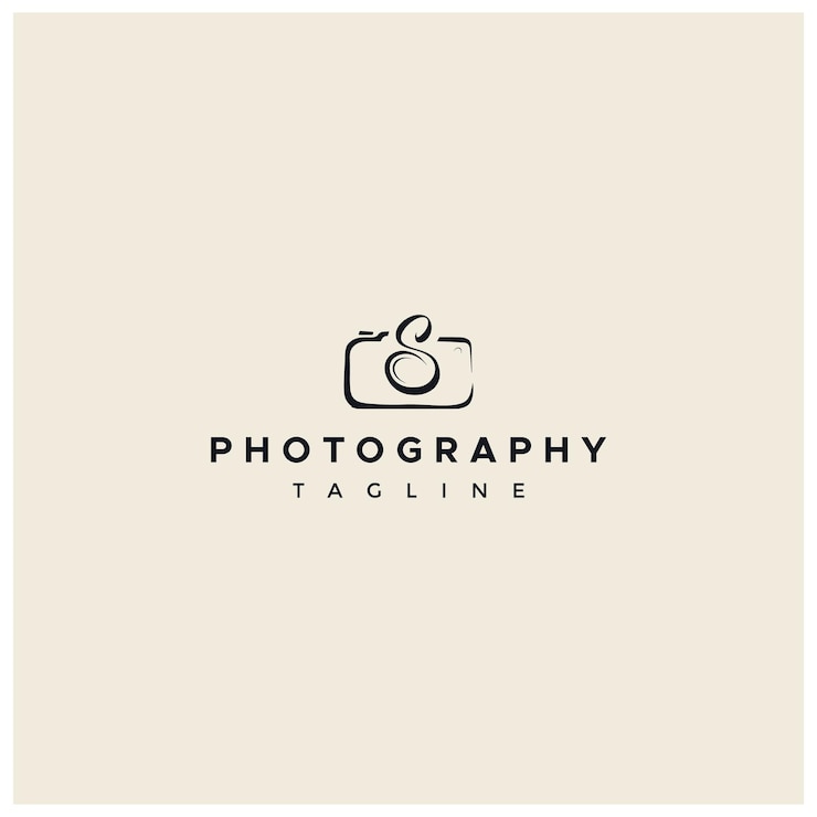 último S Fotógrafo de bodas creativo simple símbolo fotografía diseño de logotipo servicios de boda foto