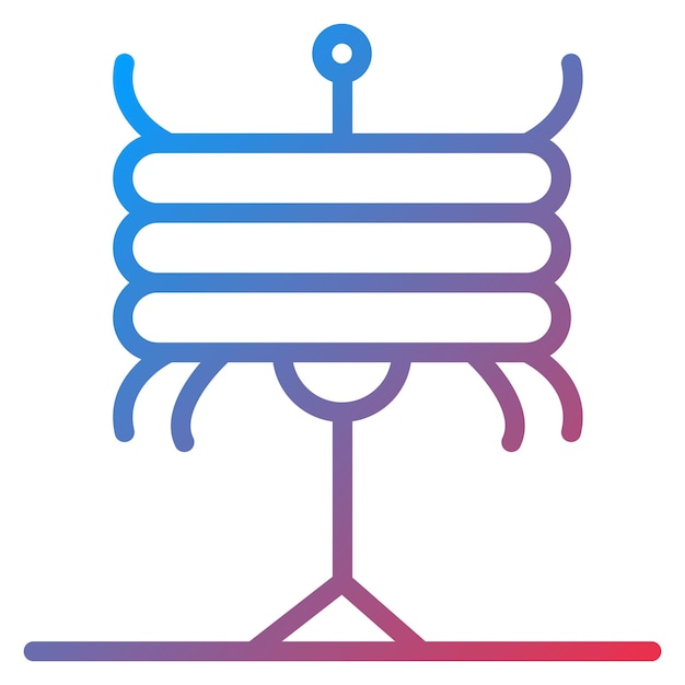 Umbrella Swift imagen vectorial de icono Se puede usar para Art and Craft Supplies