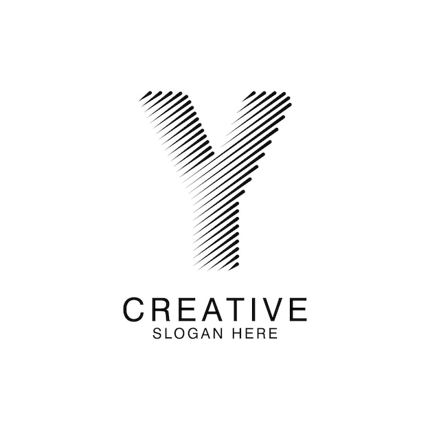 Único Moderno Creativo elegante letra Y logotipo plantilla abstracta Diseño Vector de monograma premium