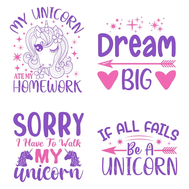 Unicornio cotizaciones svg diseño