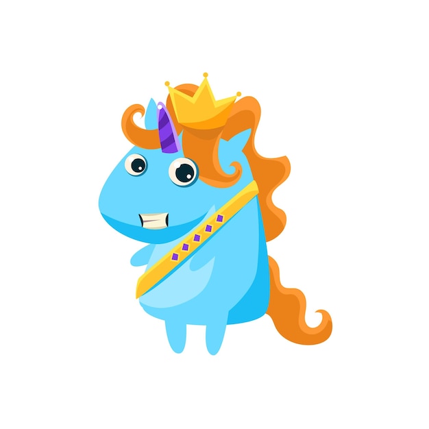 Unicornio disfrazado de príncipe azul