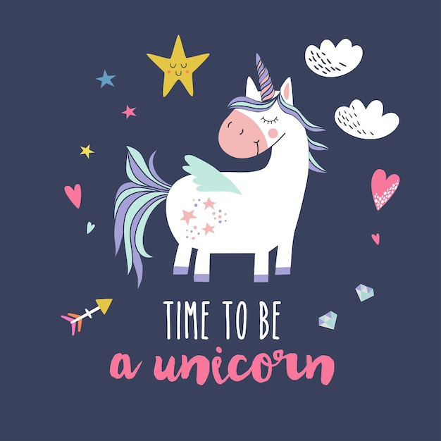 Unicornio lindo.