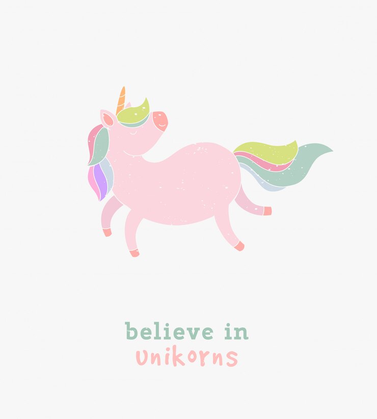 Vector unicornio