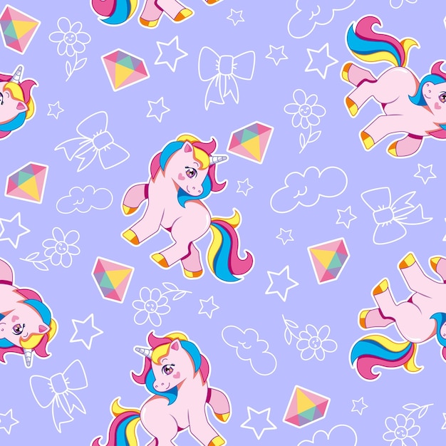 Los unicornios mágicos y los sueños del arco iris
