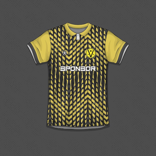 Uniformes de fútbol Gráficos vectoriales Sublimación Diseños de ropa deportiva