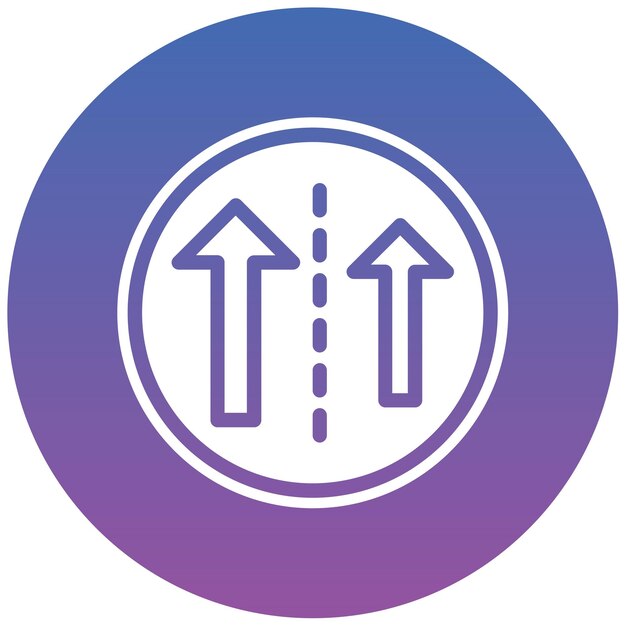 Unirse a la ilustración del vector de la carretera