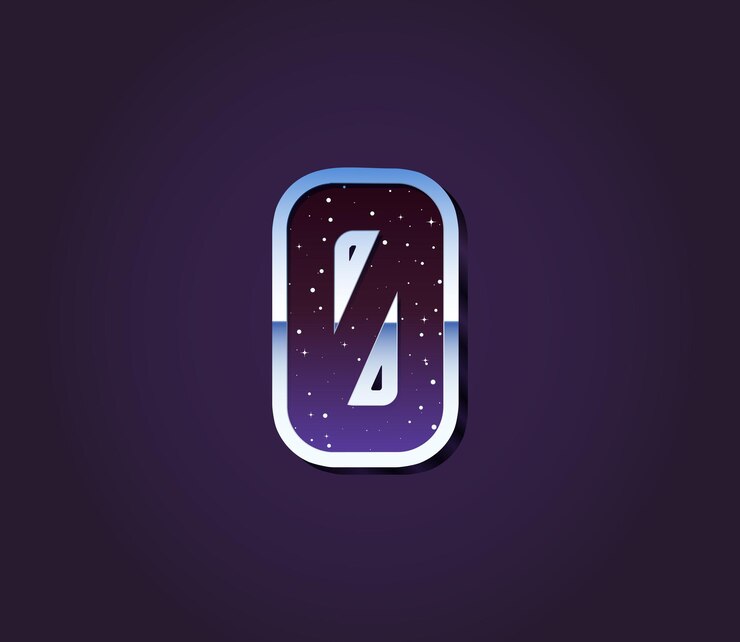 Vector universo 80s retro sci-fi font número de dígitos vector