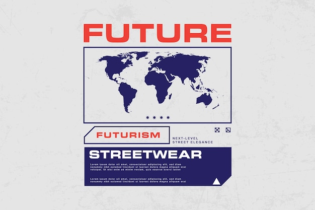 Urban Streetwear Camisetas gráficas Ideas de diseño plantillas personalizadas