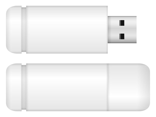 Vector usb flash drive