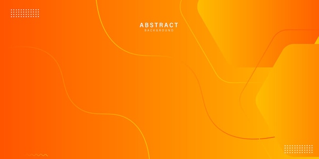 Uso de fondo abstracto naranja Morden para negocios, corporativos, carteles, plantillas, seminarios, vectores