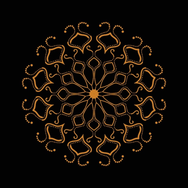 Vector el uso de luxury mandala design puede ser cualquier portada de libro y cualquier producto.