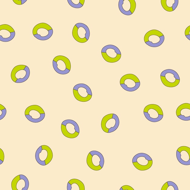 Uso polivalente de patrones sin fisuras Diseño de fondo colorido abstracto