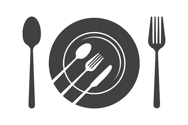 Utensilio Vector Restaurante Equipo Cocina Equipo Clip Art Silueta Tenedor Cuchara Para Sil