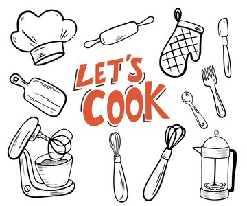 https://img.freepik.com/vector-premium/utensilios-cocina-vamos-cocinar-letras-doodle-estilo-mano-libre-cosas-cocina-juego-utensilios-cocina-ilustracion-vector-aislado-sobre-fondo-blanco_501069-904.jpg?w=360