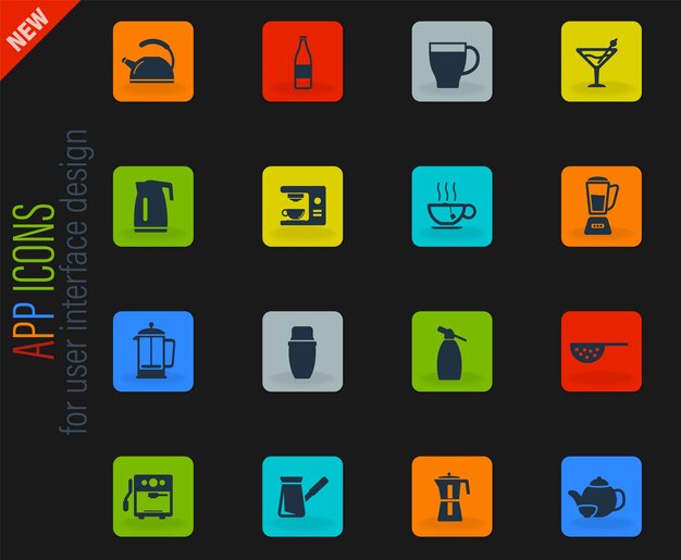Utensilios para la preparación de bebidas.