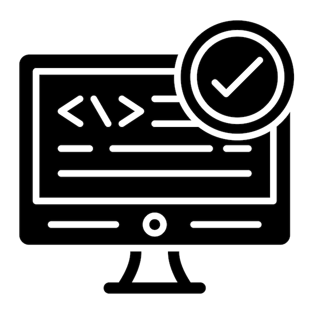 Utilización limitada Ilustración en negro sólido de glifo