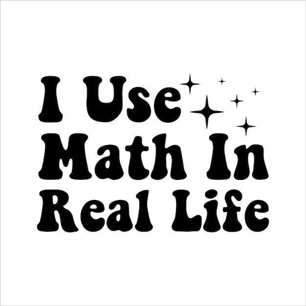 Utilizo las matemáticas en la vida real