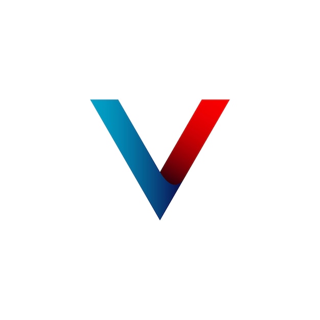 V Letter Logo