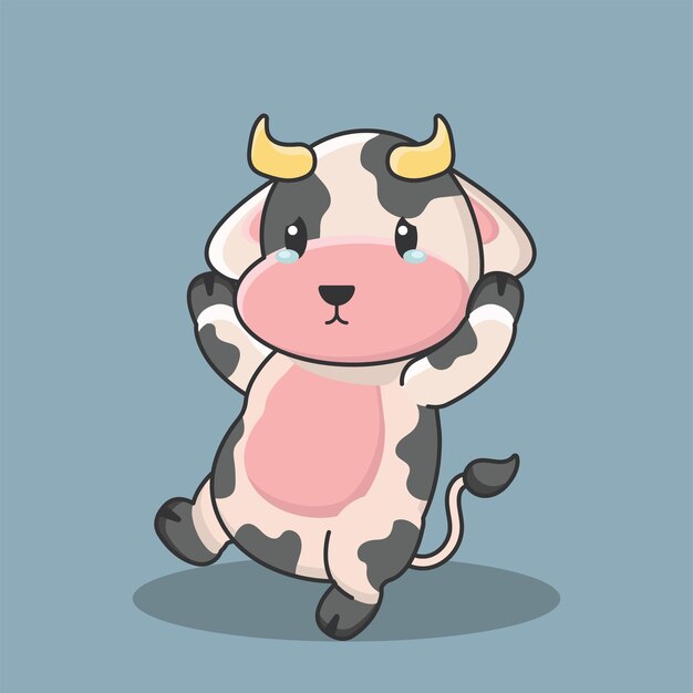 vaca mugir mascota granja fondo personaje granja cara raza color industria natural leche dibujos animados cómic art